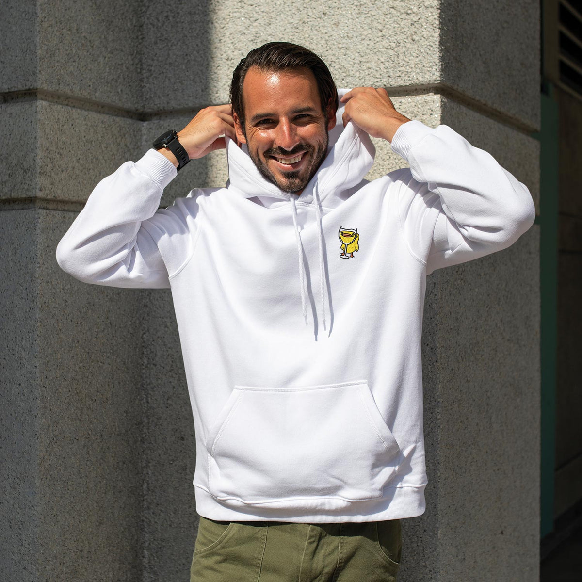 Hoodie Canard brodé