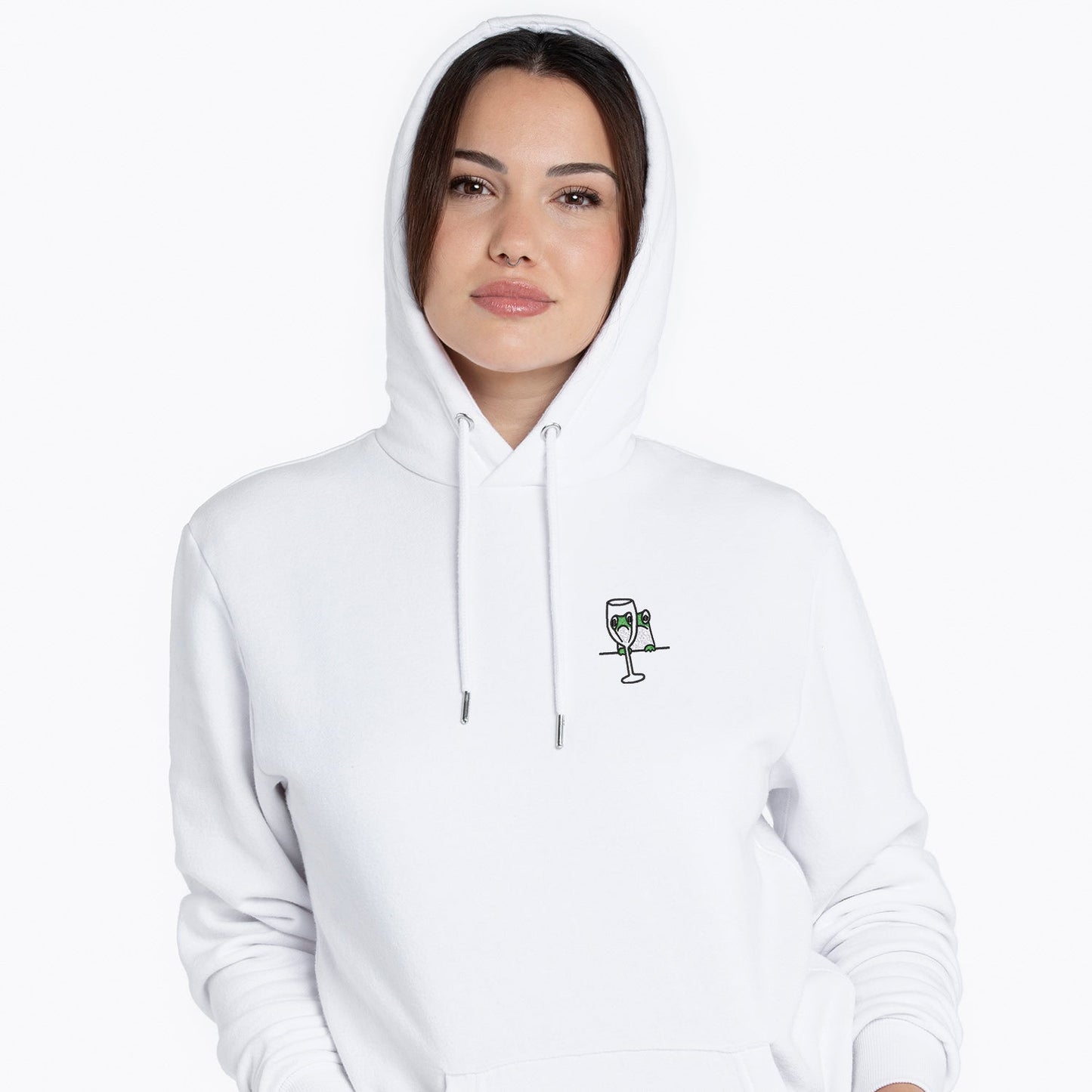 Hoodie Grenouille brodé