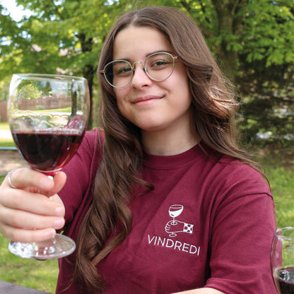 T-shirt "Vindredi" brodé