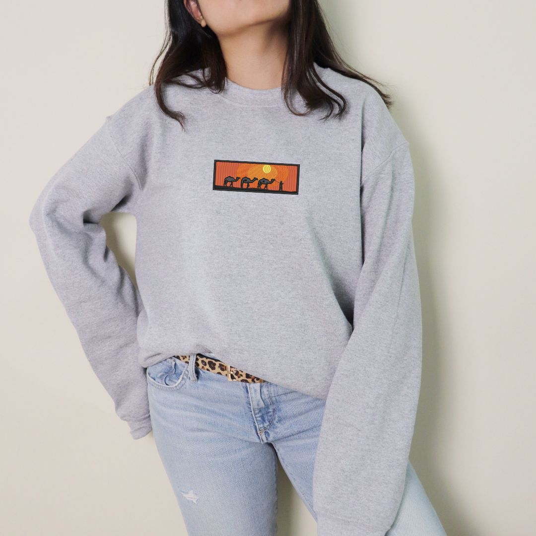 Crewneck Désert brodé