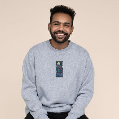 Crewneck Nuit au Japon brodé