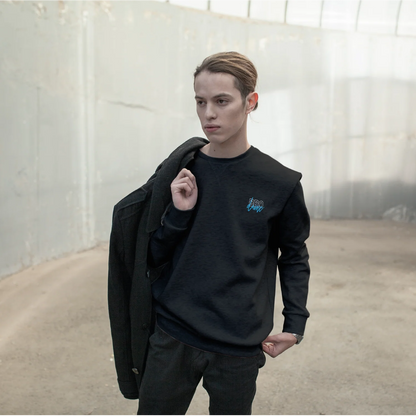 Crewneck "Brodame" Cursive brodé