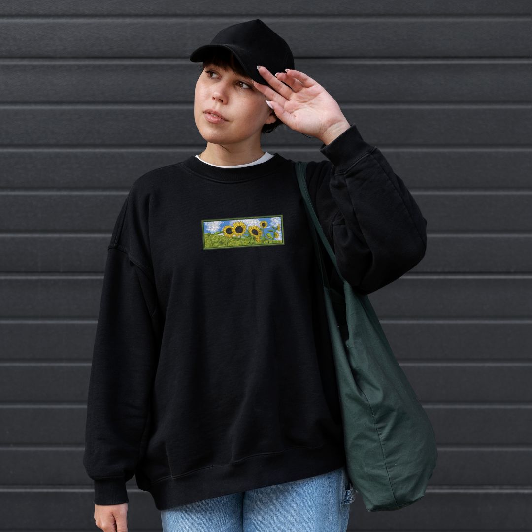 Crewneck Tournesols brodé