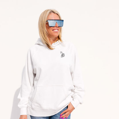 Hoodie Écrou brodé