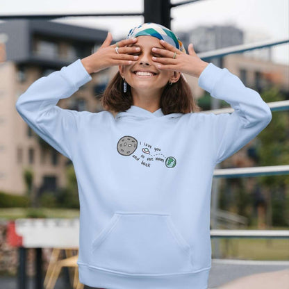 Hoodie Moon and Back brodé