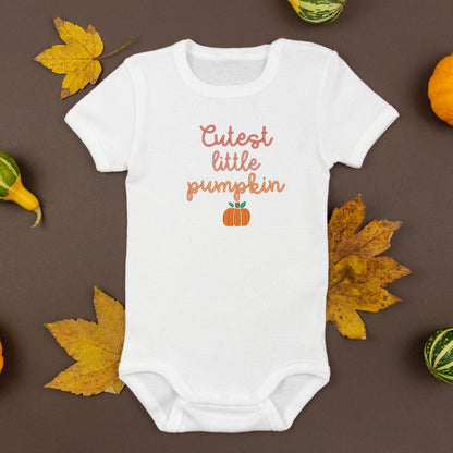 Cache-couche "Cutest Little Pumpkin" brodé