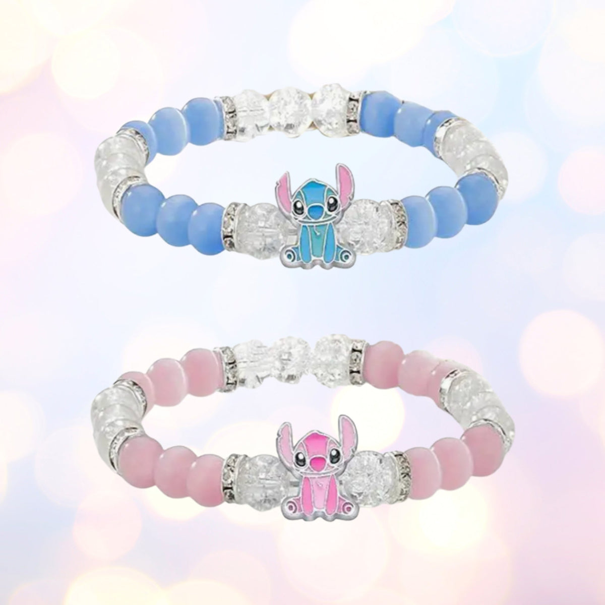Lilo & Stitch Beaded Glitter Bracelet - Products Added