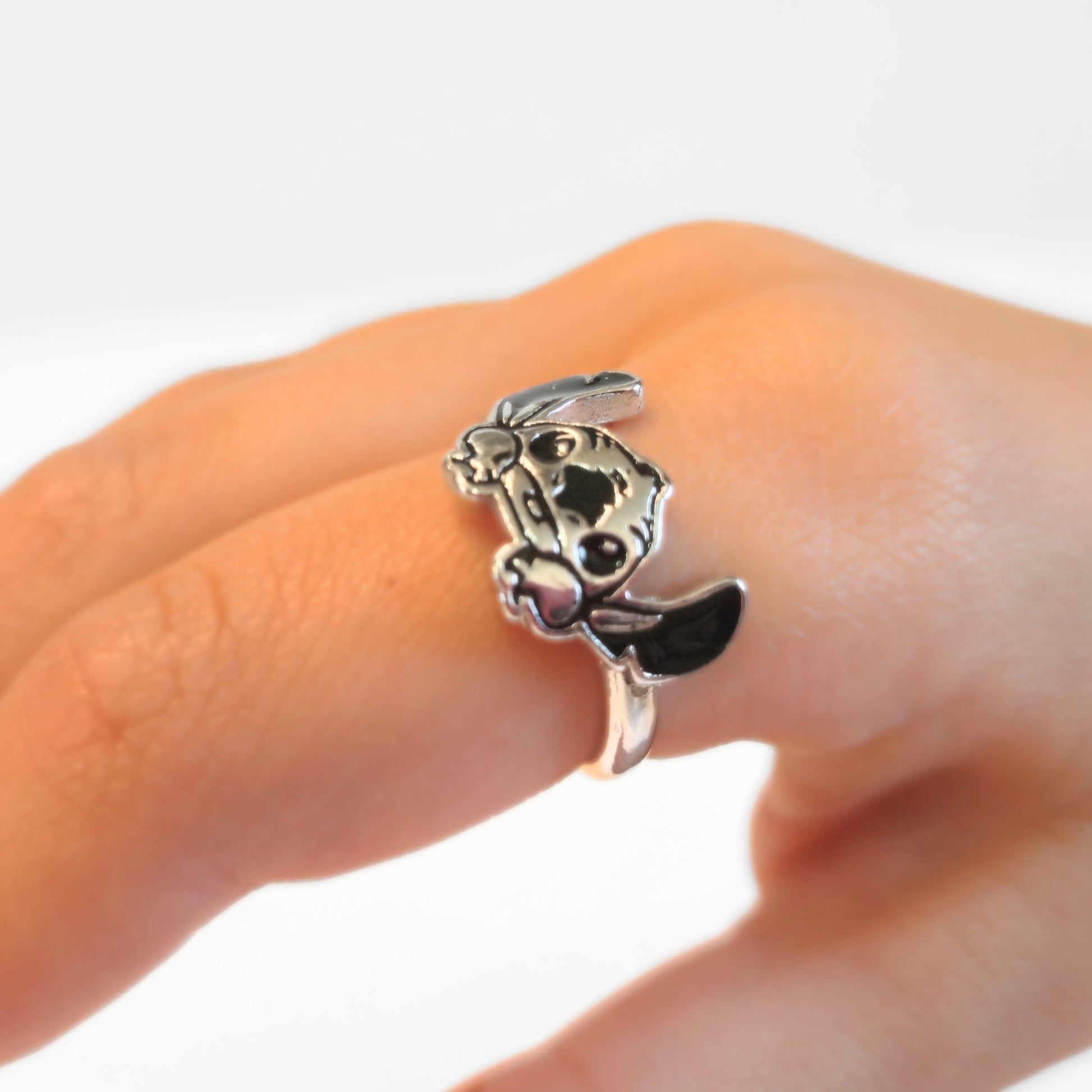 Lilo & Stitch | Silver Stitch Ring - Products Added