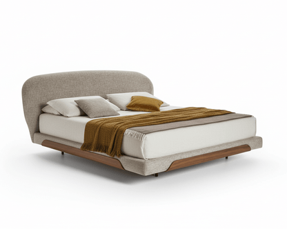 Linden Modern Upholstered King Bed