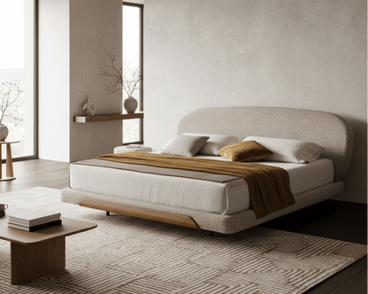 Linden Modern Upholstered King Bed