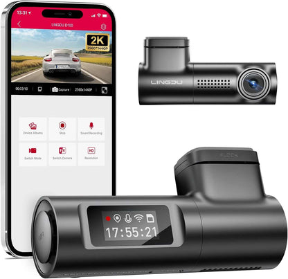 lingdu-d100-2-5k-dash-cam-front - Royal Eagles Promise of Peace