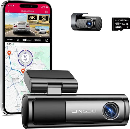 lingdu-ld06-5k-dash-cam-front-and-rear - Royal Eagles Promise of Peace