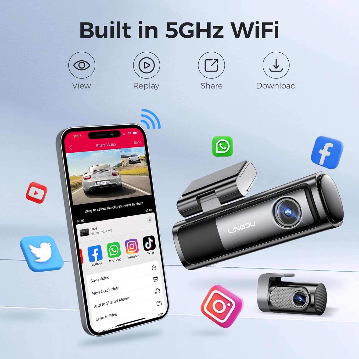 lingdu-ld06-5k-dash-cam-front-and-rear - Royal Eagles Promise of Peace