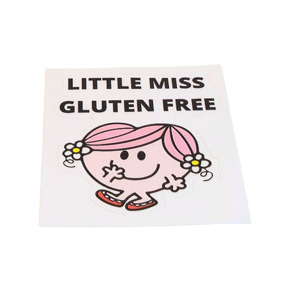 Little Miss Gluten Free | Window Sticker - Products Added