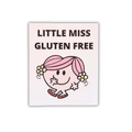 Little Miss Gluten Free | Window Sticker - Products Added