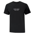 T-shirt "Masters Degree In Girl Math" brodé