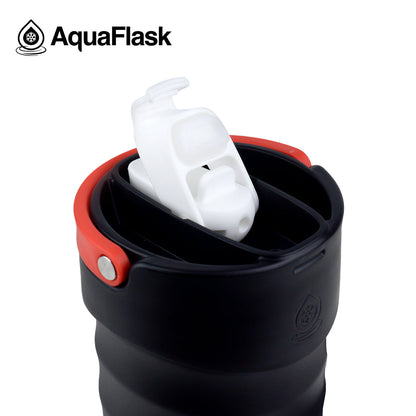 Aqua Flask Tumbler – Vacuum Insulated Stainless Steel Travel Cup 887ml (30 oz)