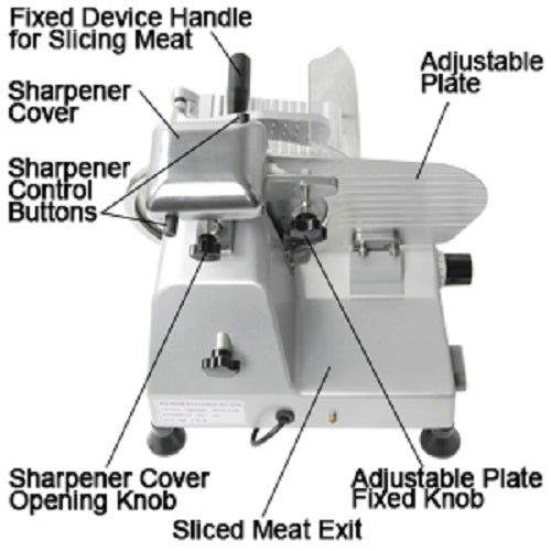 Commercial Deli Meat Slicer 8" NSF & ETL