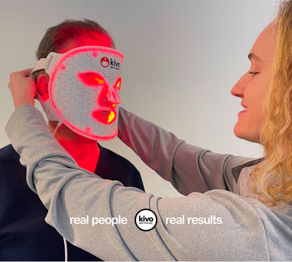 Kivo Elite Face: Blue, Yellow, Near-Infrared, and Red Light Therapy Mask