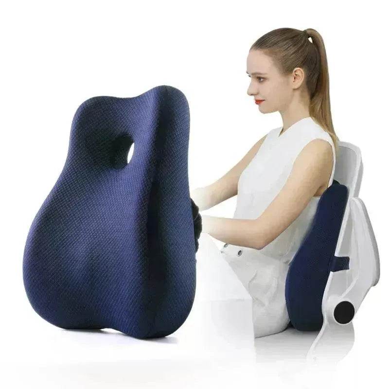 Memory Foam Office Chair Cushion Back