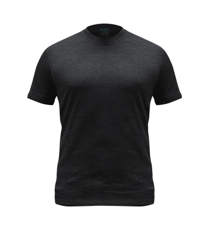 Men's 100% Merino Wool Short Sleeve T-Shirt 180 GSM - Lightweight
