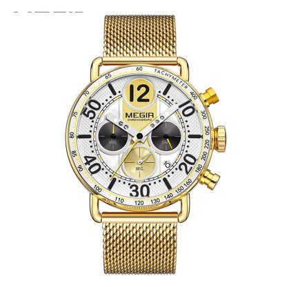 Mens Quartz Watch Fashionable Business Mens Quartz Watch - Royal Eagles Promise of Peace