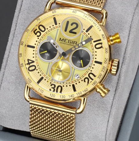 Mens Quartz Watch Fashionable Business Mens Quartz Watch - Royal Eagles Promise of Peace