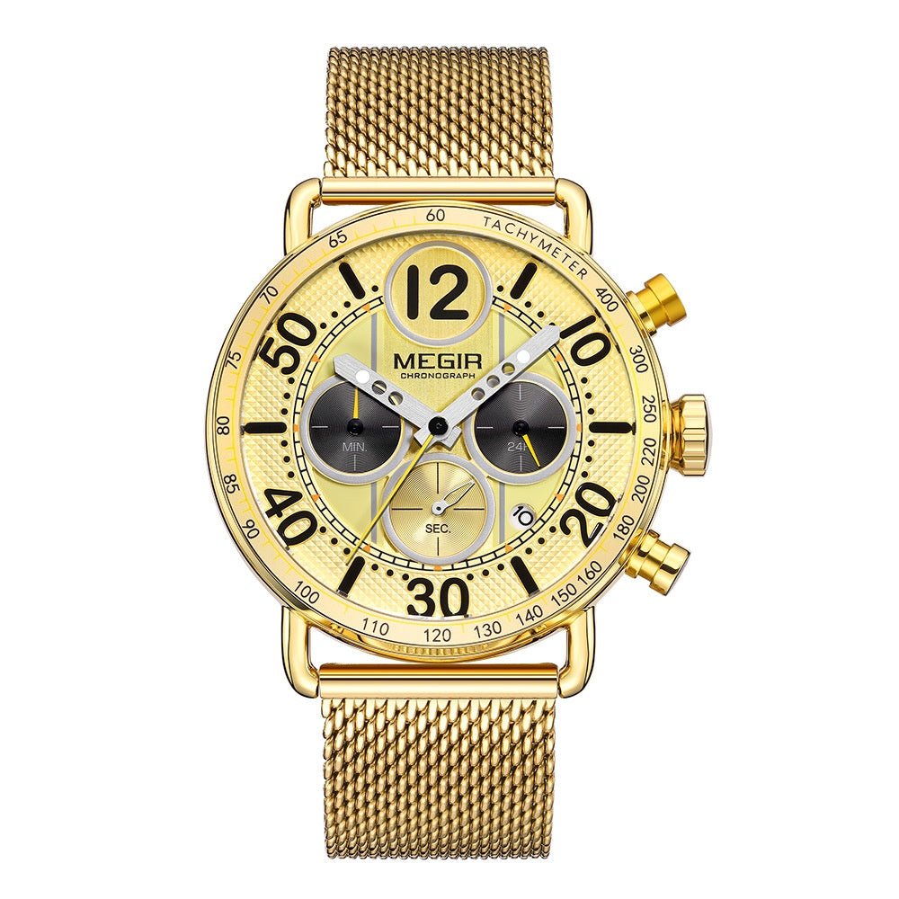 Mens Quartz Watch Fashionable Business Mens Quartz Watch - Royal Eagles Promise of Peace