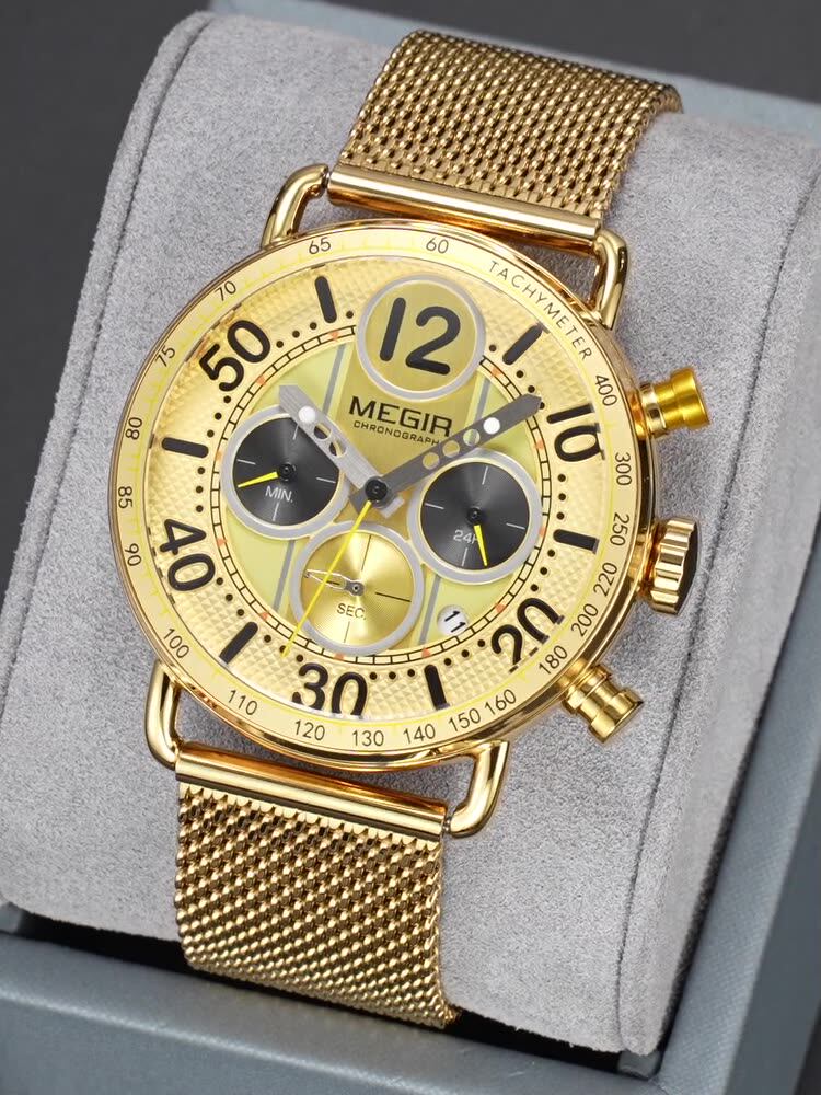 Mens Quartz Watch Fashionable Business Mens Quartz Watch - Royal Eagles Promise of Peace