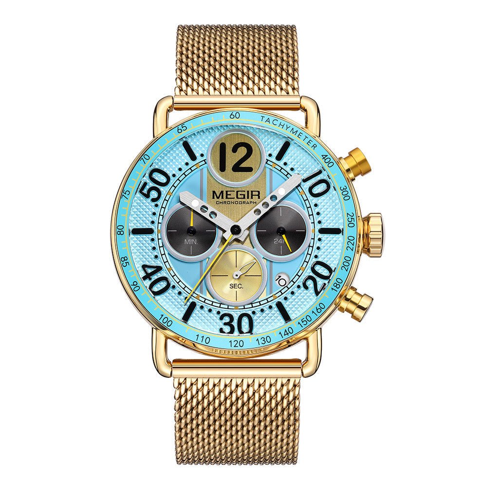 Mens Quartz Watch Fashionable Business Mens Quartz Watch - Royal Eagles Promise of Peace