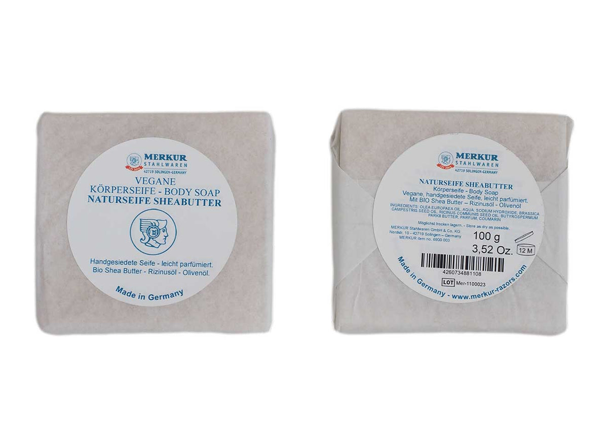 Merkur Vegan Body Soap 100g - Shea Butter & Natural Oils