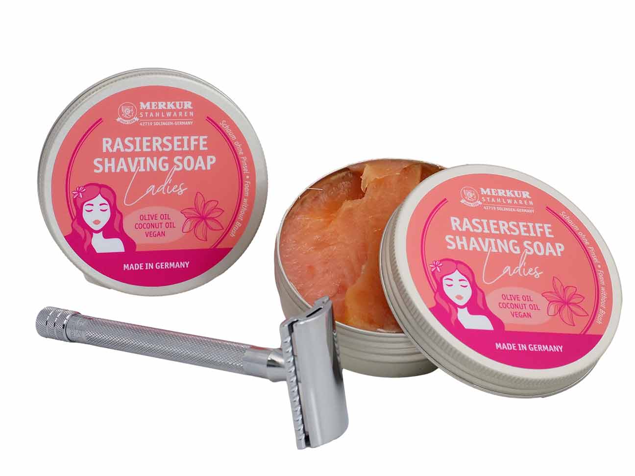 Merkur Shaving Soap - Creme LADIES, 100gr
