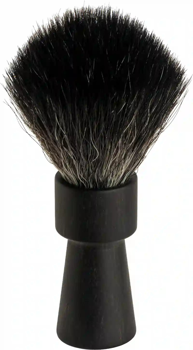 MERKUR Shaving Brush 1100 Black Firbe