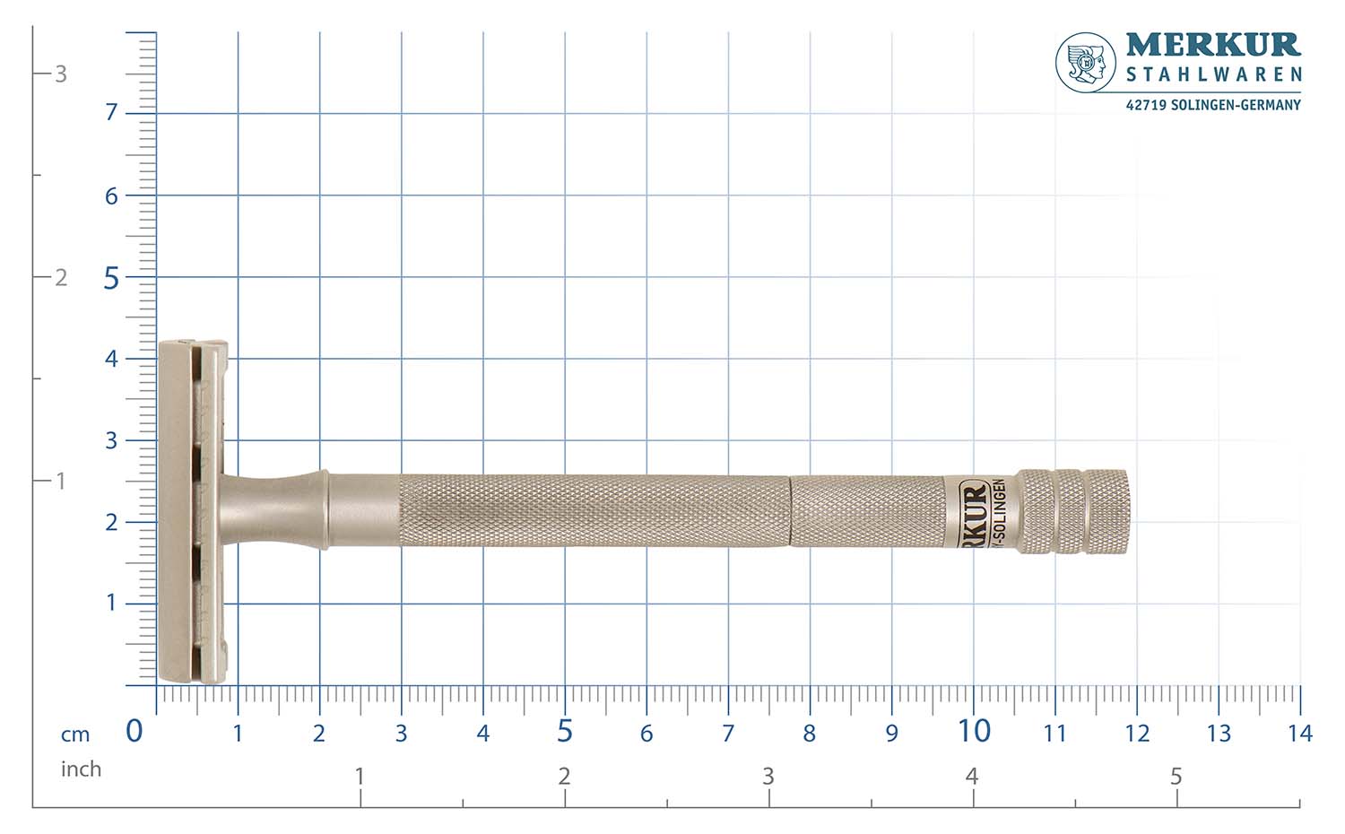 MERKUR Safety razor 24 INOX Ladies