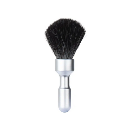 MERKUR Shaving Brush 1700 with Vegan Synthetic Hair in Matt Chrome