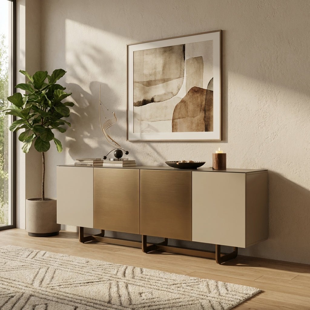 Metropolis Contemporary Buffet Cabinet