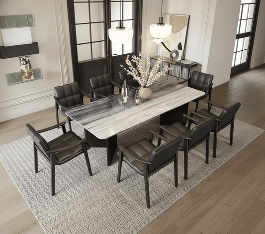 Metropolitan Grand Dining Room Set with 6-8 Chairs