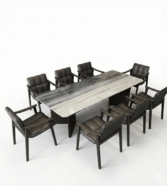Metropolitan Grand Dining Room Set with 6-8 Chairs
