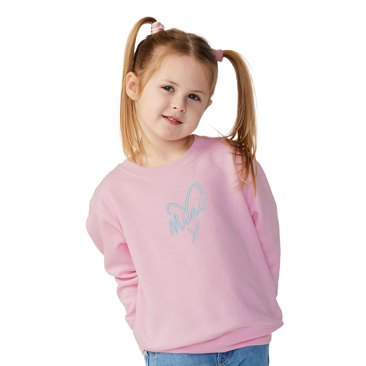 Crewneck Mini Love pour tout petits brodé