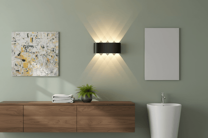 Minimalist Iron & Acrylic Wall Light