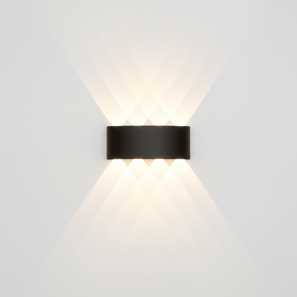 Minimalist Iron & Acrylic Wall Light