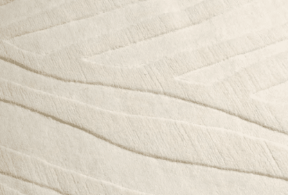Minimalist Wave Tencel Carpet