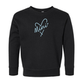 Crewneck Mini Love pour tout petits brodé