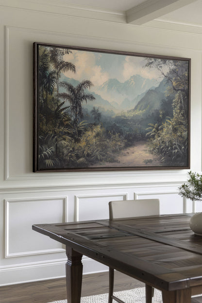 GOLDEN REALM, Oeuvre sur toile étirée