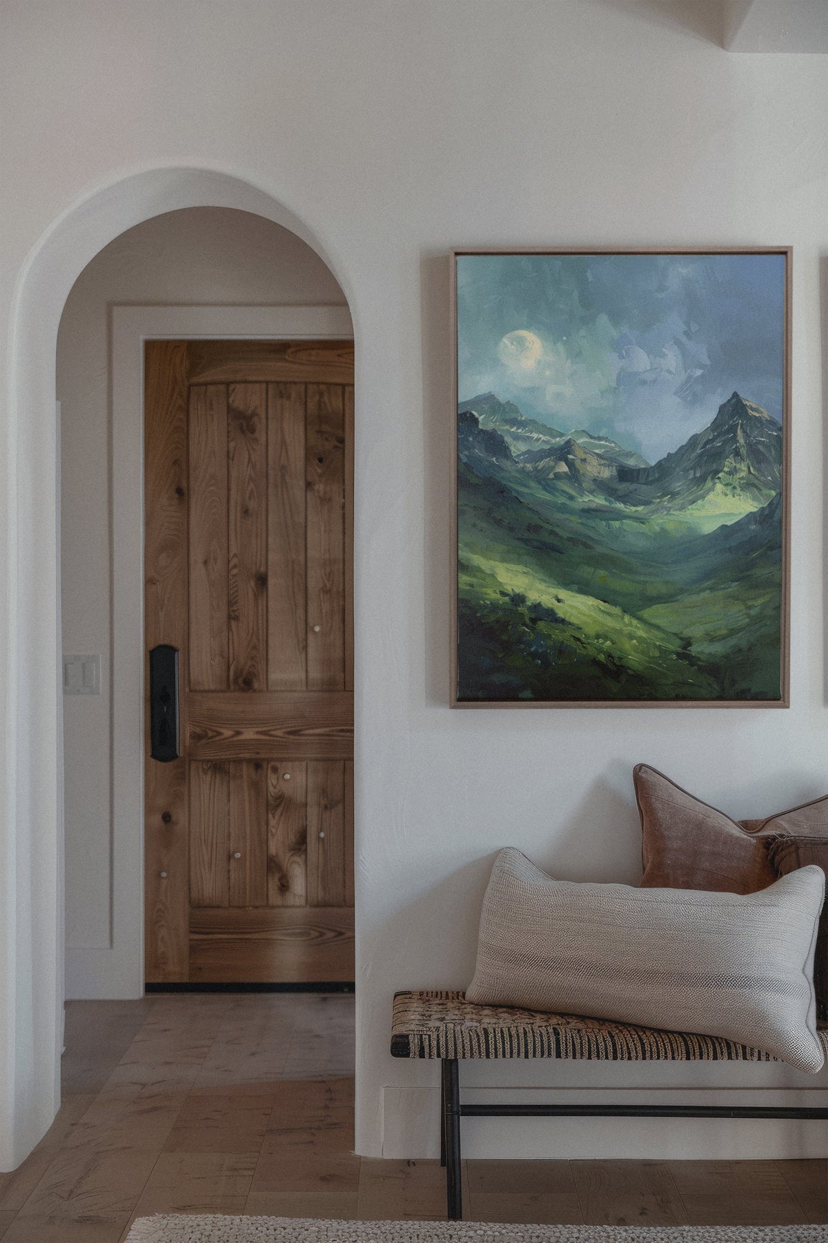 VALLÉE DE VÉNUS, Oeuvre sur toile étirée