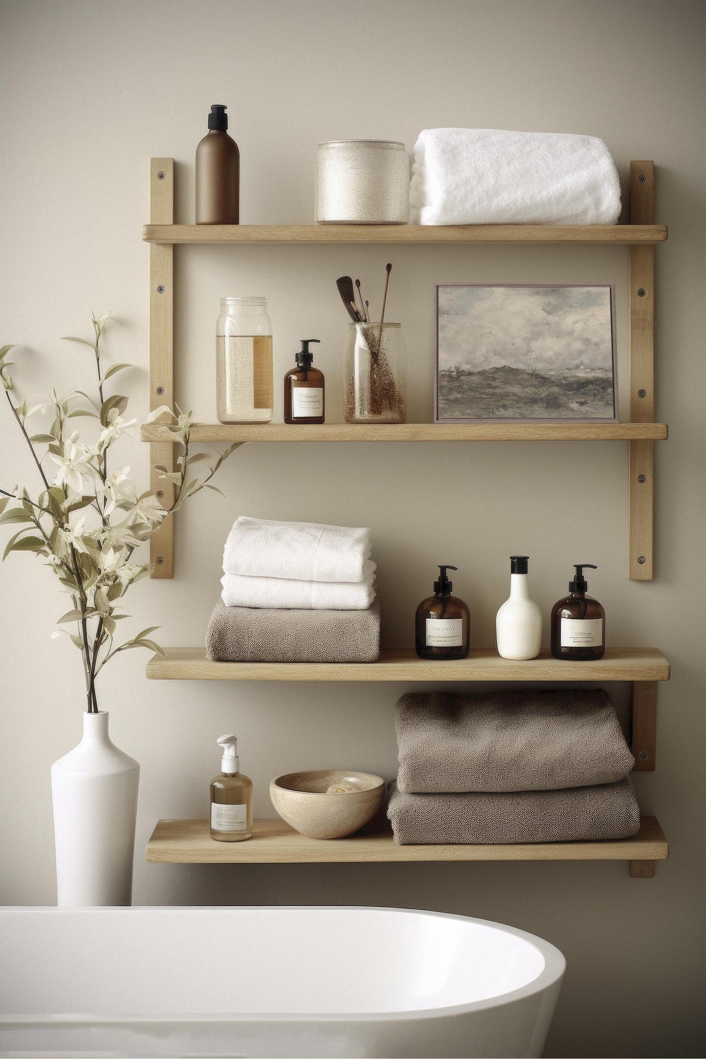 SHORELINE, Oeuvre sur toile étirée