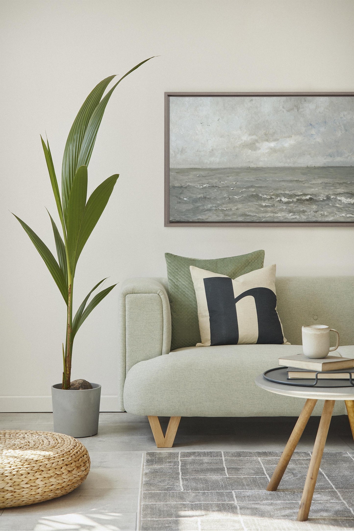 SIGNATURE SEASCAPE, Oeuvre sur toile étirée