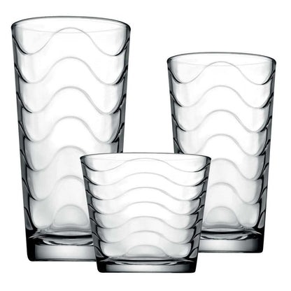 Pasabahce Lima Everyday Glassware - Set of 18