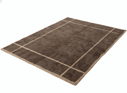 Modern Loft Handcrafted Silk Carpet