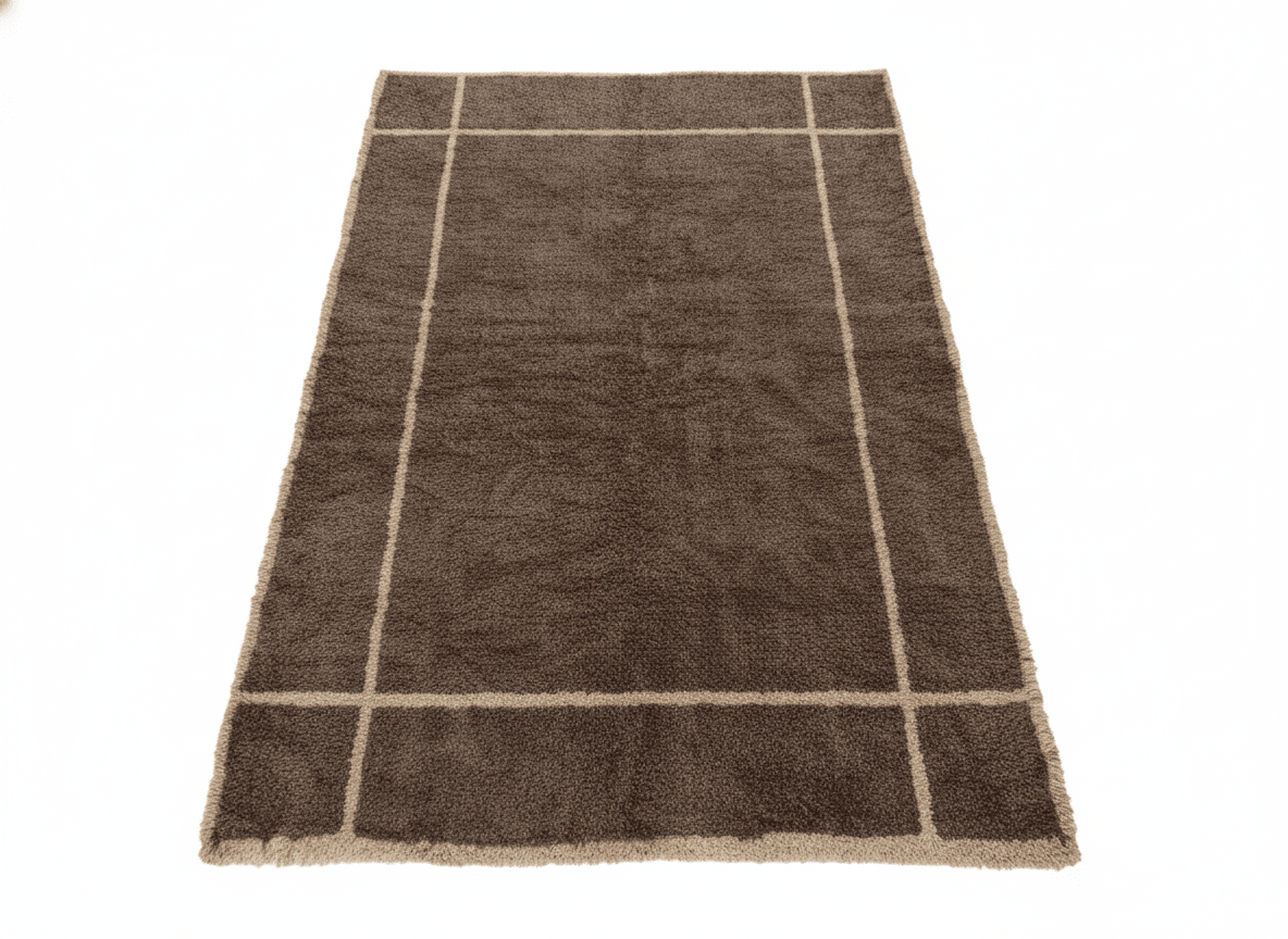 Modern Loft Handcrafted Silk Carpet